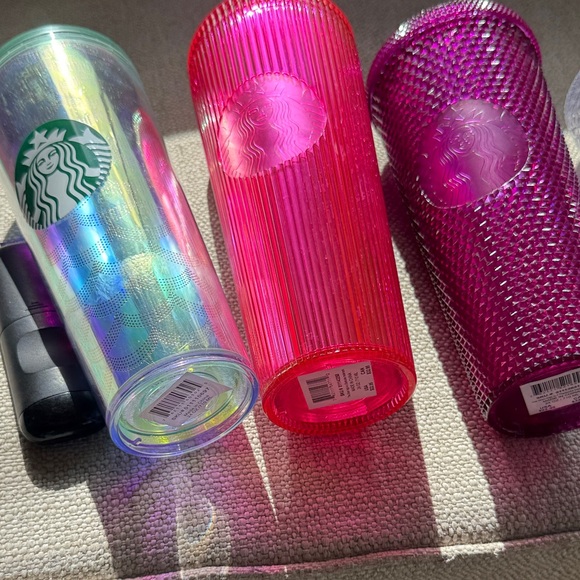 Starbucks Iridescent and Vibrant Tumbler Collection (2 flawed) - Picture 7 of 9